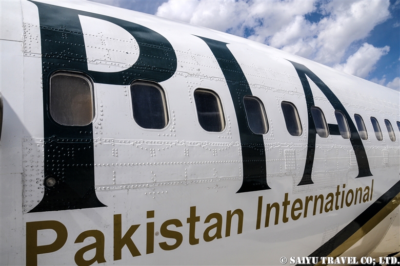 パキスタン航空、スカルドゥ離陸！ナンガ・パルバットの全貌